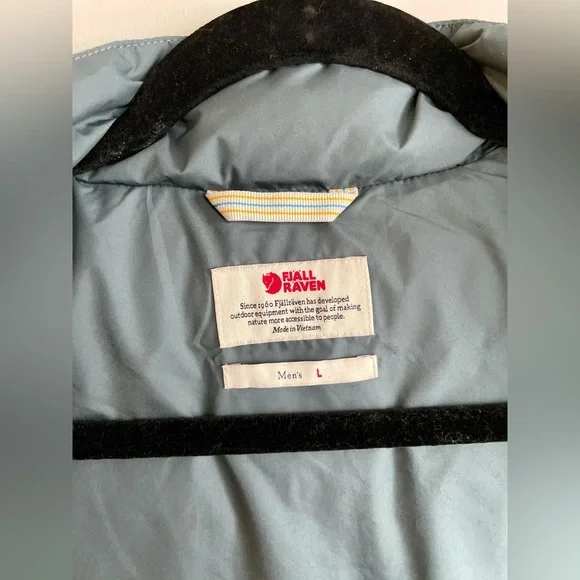 Fjallraven night sky colored mens Down Liner Vest